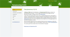 Desktop Screenshot of fahrplanentwurf.ch